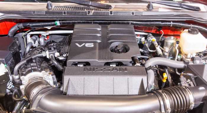 2022 Nissan Frontier Engine