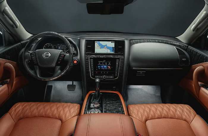 2022 Nissan Patrol Interior