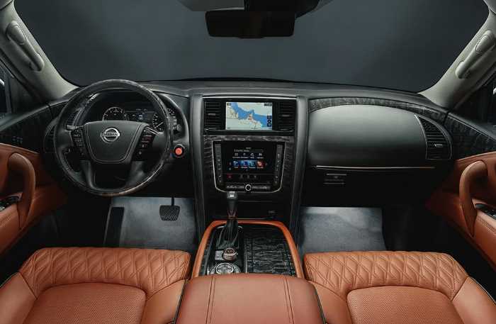 2022 Nissan Patrol Interior