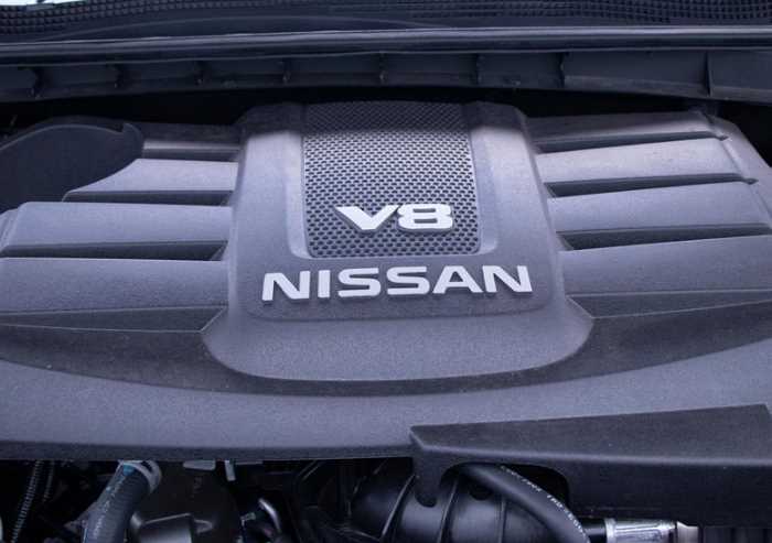 2022 Nissan Titan Engine