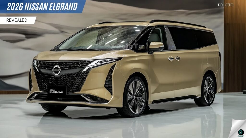 2026 Nissan Elgrand Unveiled A Luxury MPV With A Great Reputation