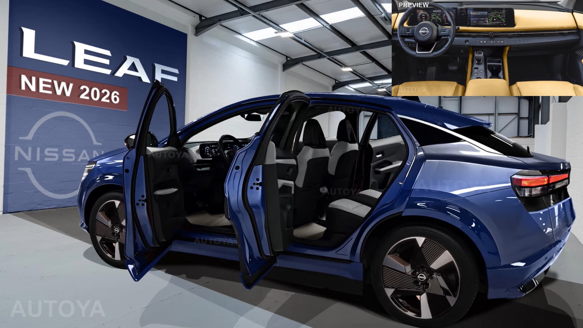 2026 Nissan Leaf Shows Its Ritzy Colors Inside And Outside Albeit Only 