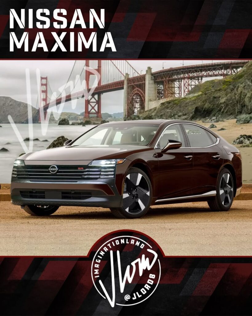 2026 Nissan Maxima Virtually Returns To The Car World With A Kicks