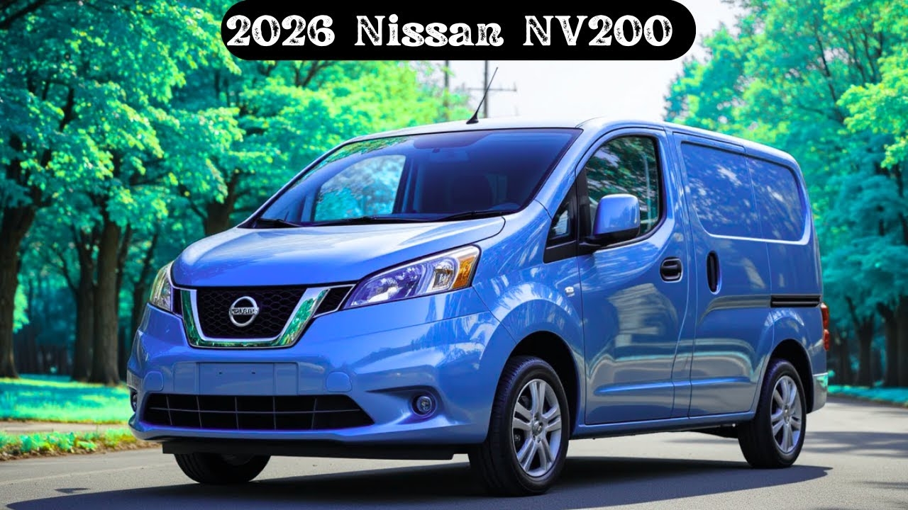 2026 Nissan NV200 Best Compact Cargo Van Full Review Features  2026 Nissan NV200 Best Compact Cargo Van Full Review Features