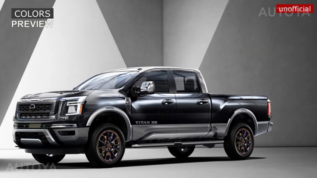 2026 Nissan Titan XD Lives On With Y63 Armada DNA Ritzy Hues Albeit