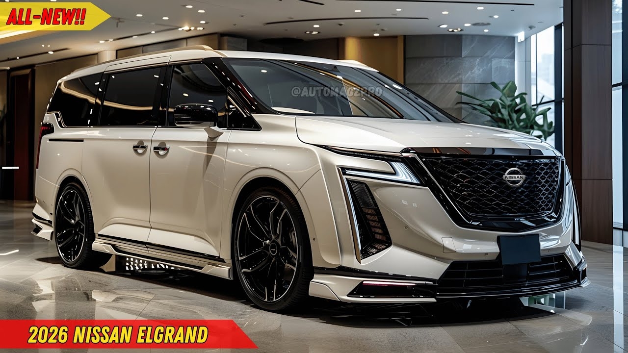All New 2026 Nissan Elgrand Redefining Luxury And Comfort For Families 