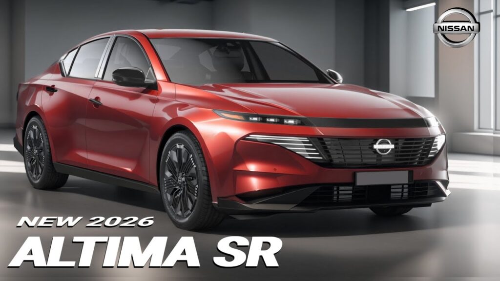 All New 280 HP 2026 Nissan Altima SR Hybrid Sedan Ignores The Death