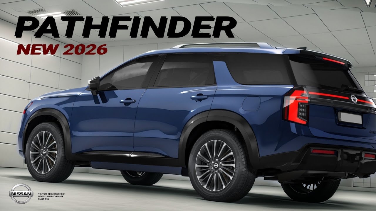 Rendering 2026 Nissan Pathfinder Gets Revealed Early Albeit Only  Rendering 2026 Nissan Pathfinder Gets Revealed Early Albeit Only