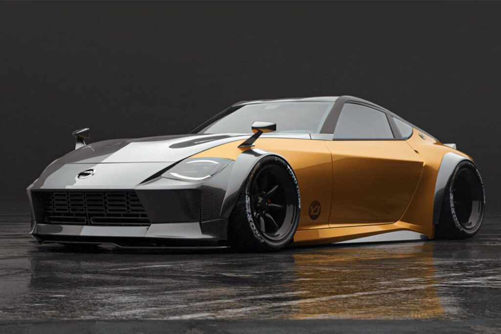 The Nissan 400Z Has A Chance To Look Sensational Two Render Artists
