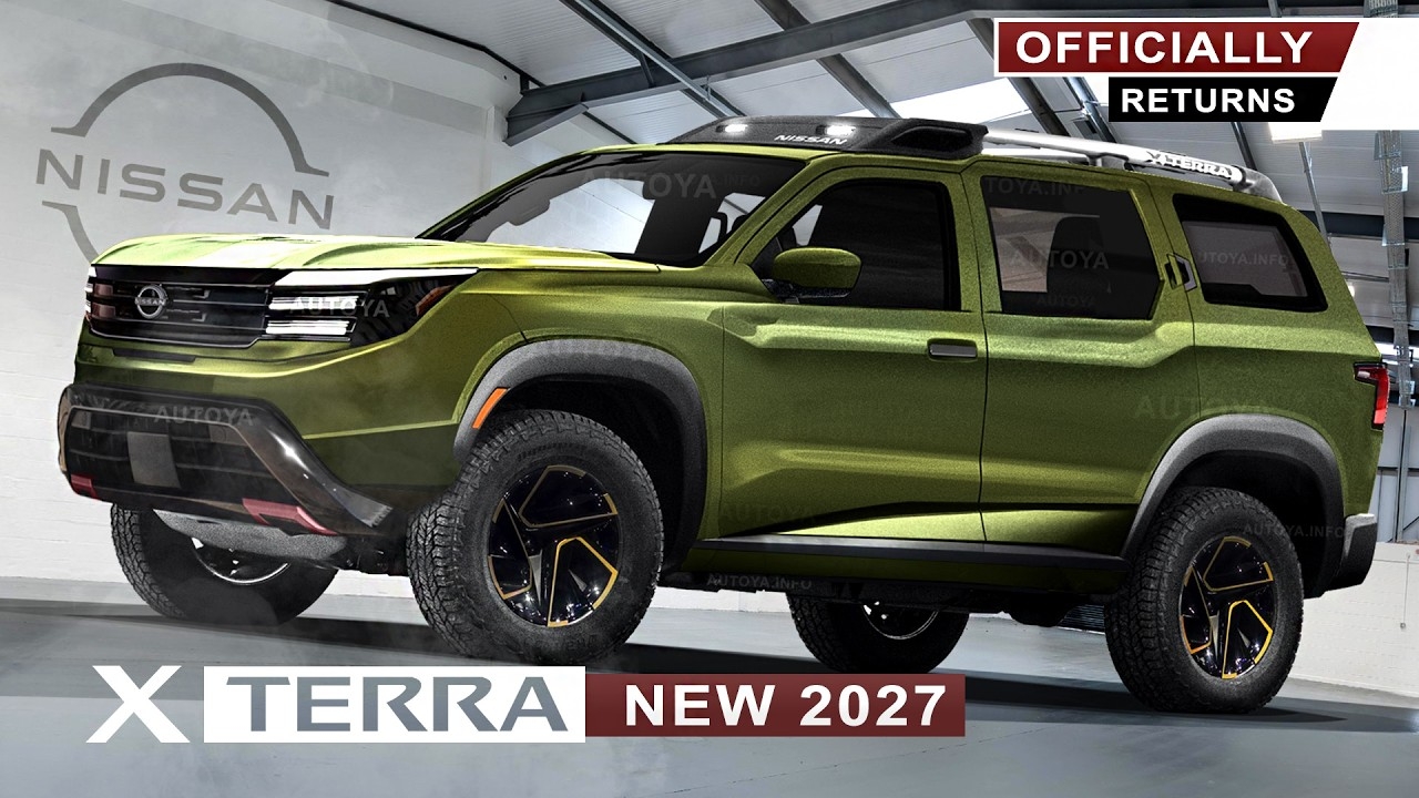 2027 Nissan Xterra PRO 4X Frontier Based SUV Returns To Life Now 2027 Nissan Xterra PRO 4X Frontier Based SUV Returns To Life Now