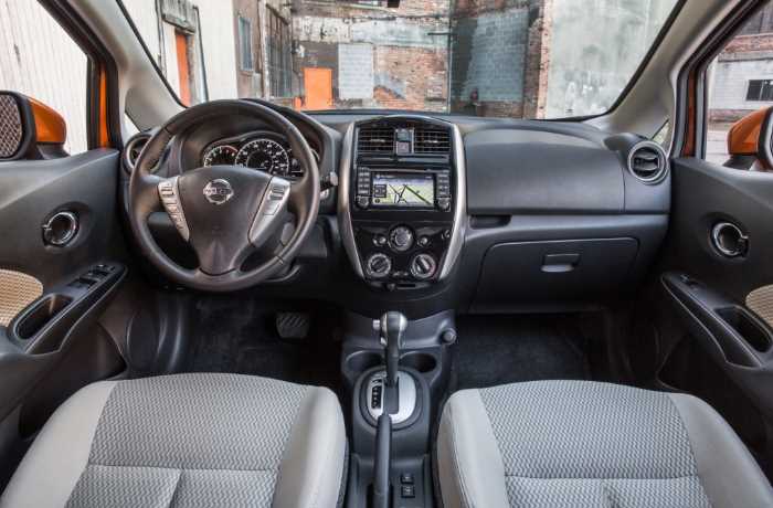 New 2022 Nissan Versa Note Interior