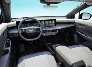 nissan leaf interior